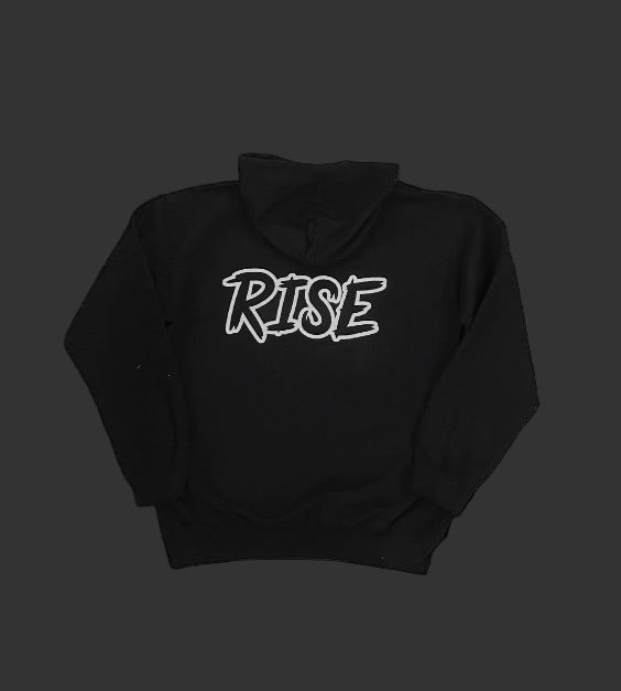 Rise Hoodie V1 - Black