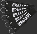 BRAAAP! Moto Keychains